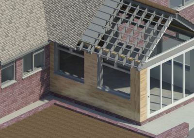 3d revit model with detailing